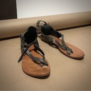 MUZINA LEATHER SANDALS